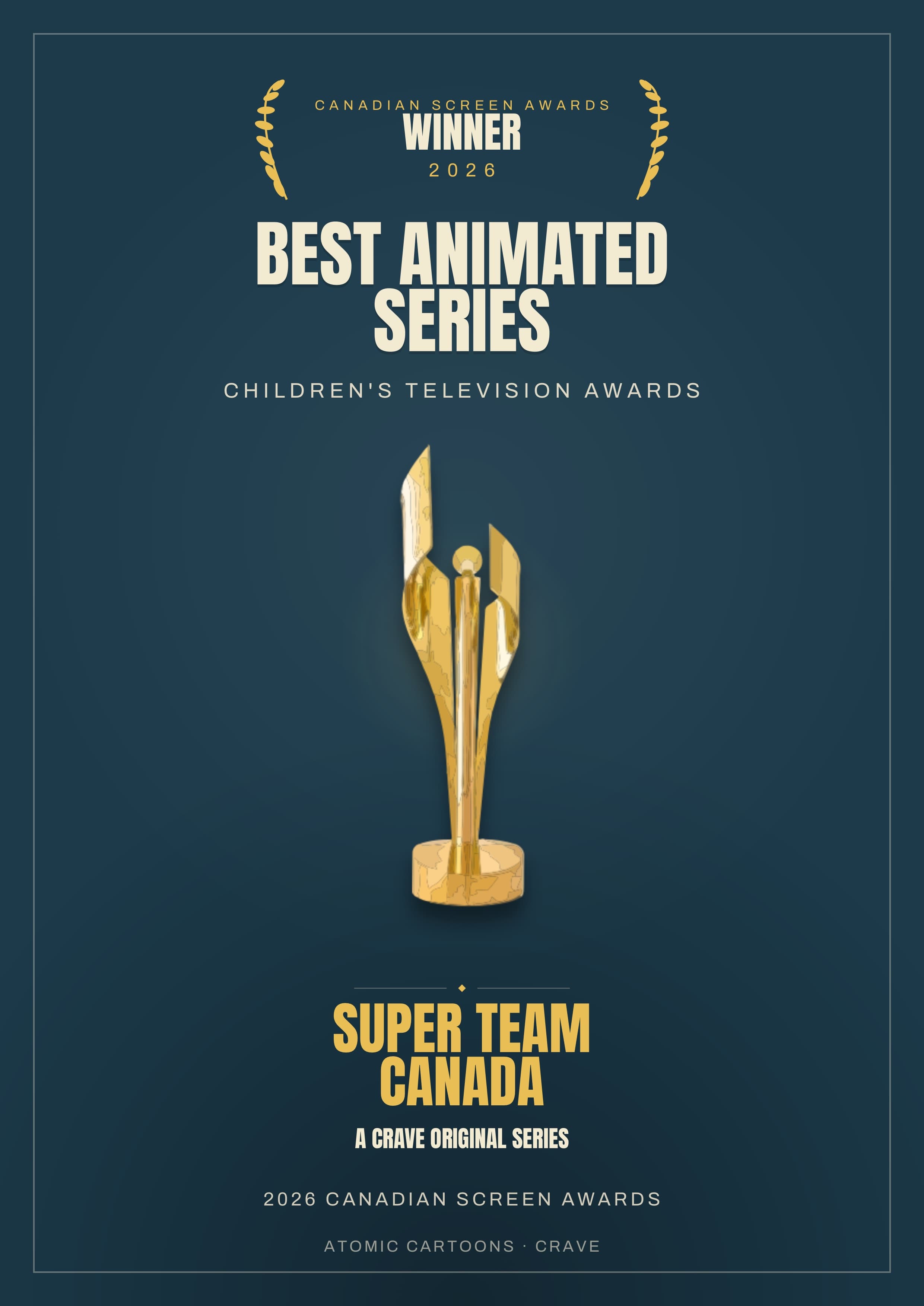 Canadian Screen Award 2026 Winner — Super Team Canada poster