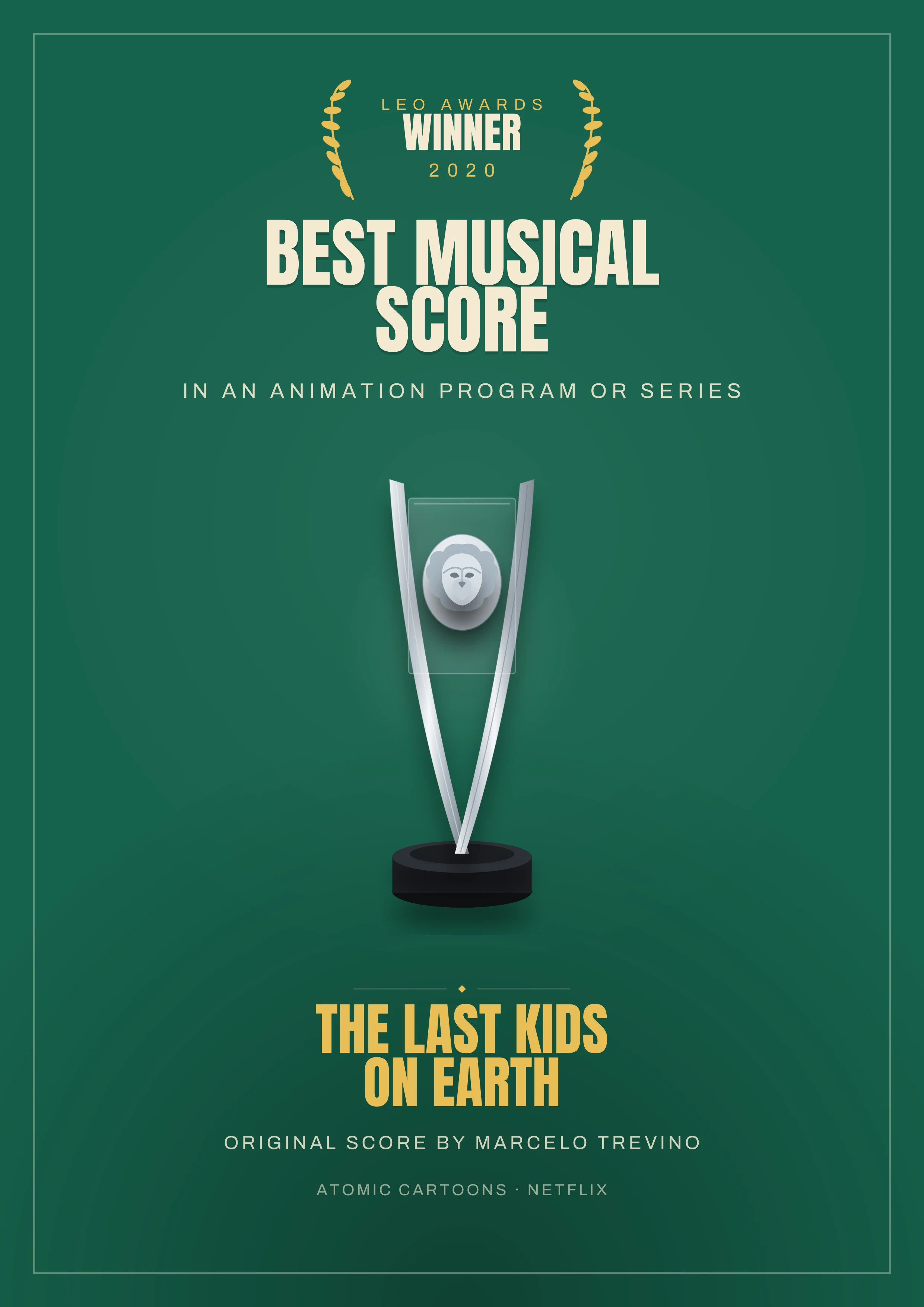 Leo Award 2020 Winner — The Last Kids on Earth poster